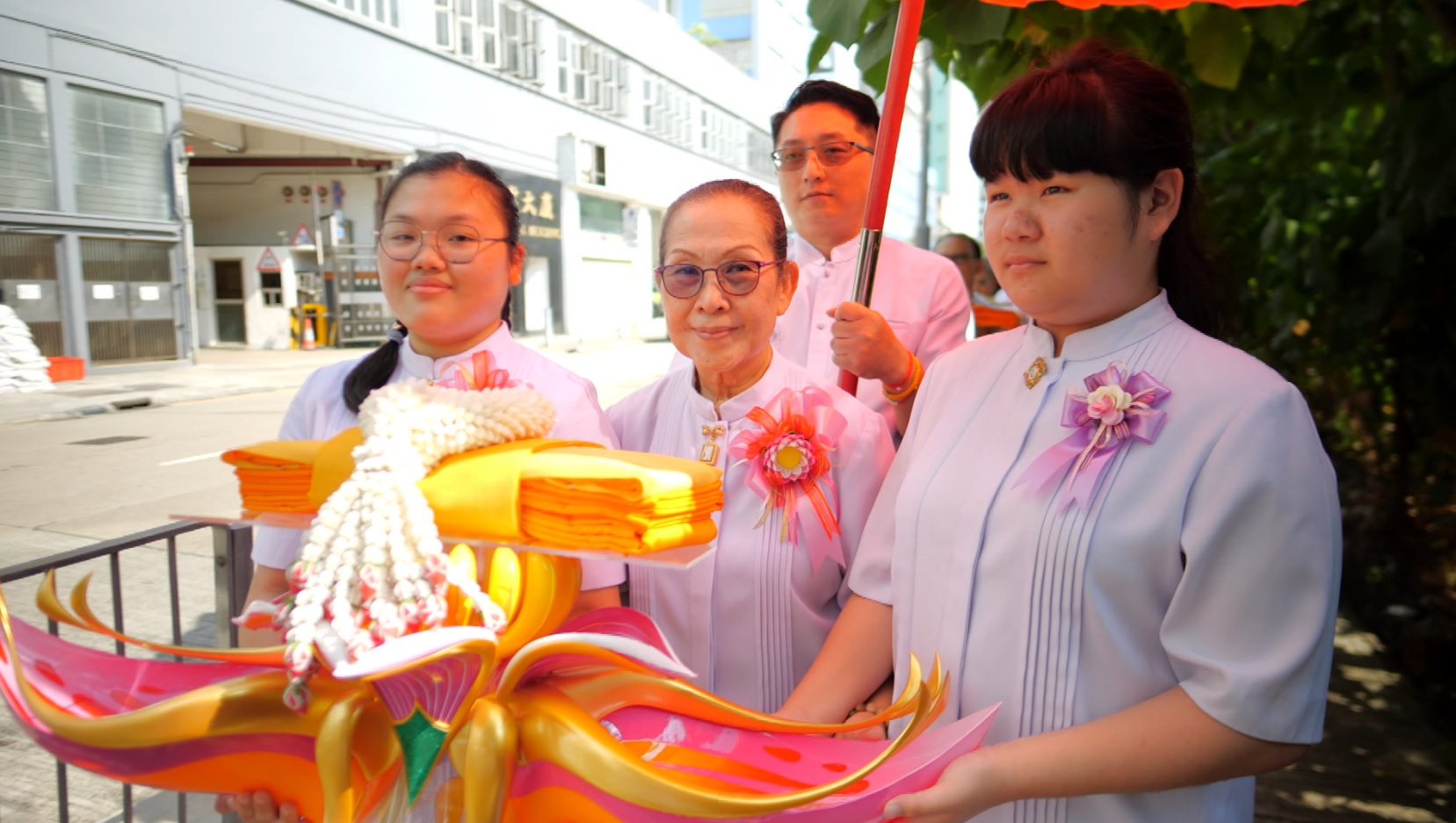 สกู๊ปพิธีทอดกฐินบรมจักรพรรดิ แก้วเกาลูน บุญอนันต์  วัดพระธรรมกายเกาลูน ฮ่องกง ปี พ.ศ.2567