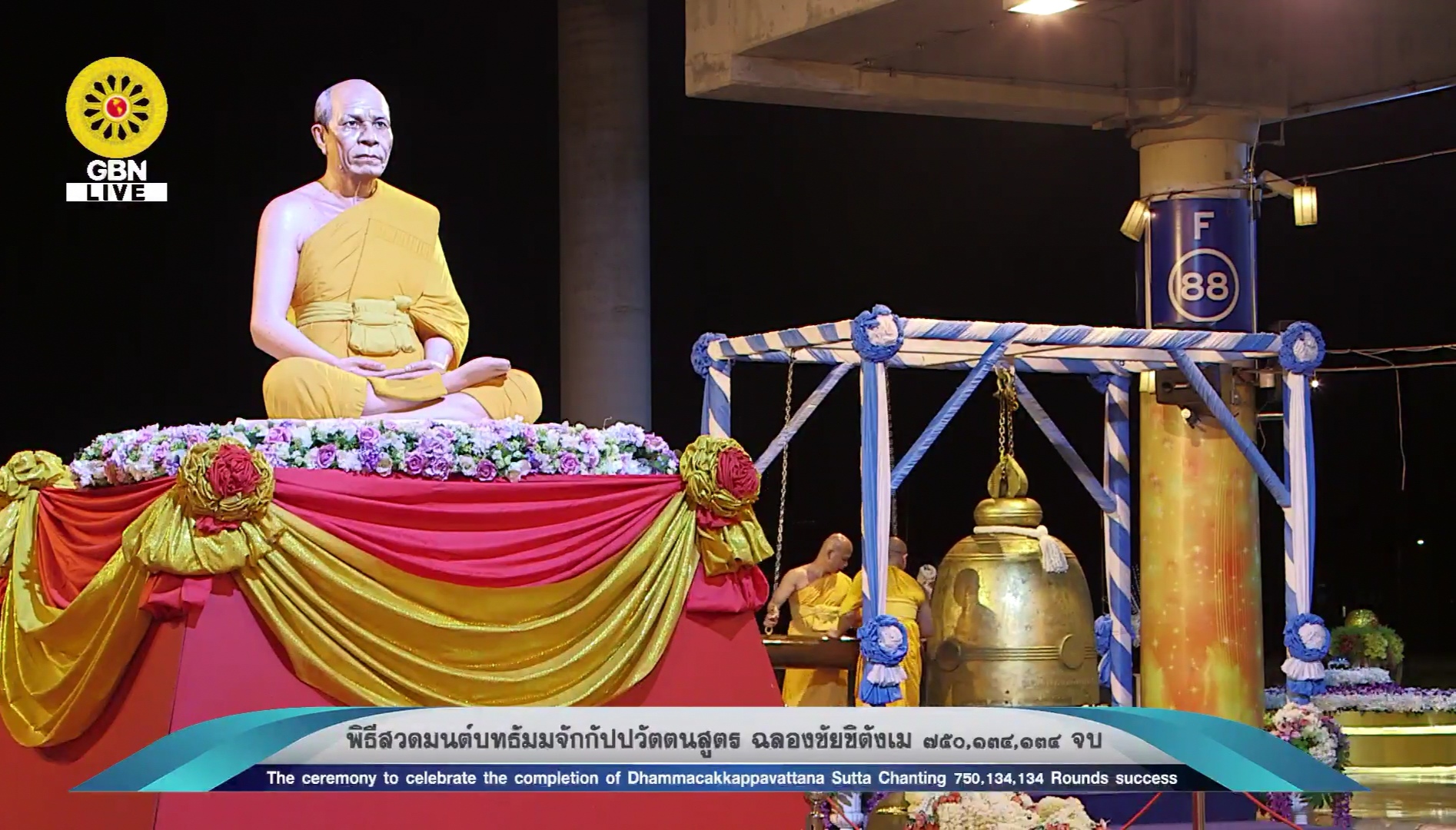 งานบุญวันคล้ายวันเกิด134ปี พระมงคลเทพมุนี